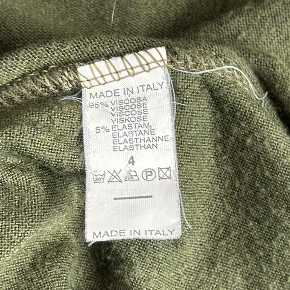 Chic Forest Green Women's Cowl Neck Sweater - Picture 5 of 6